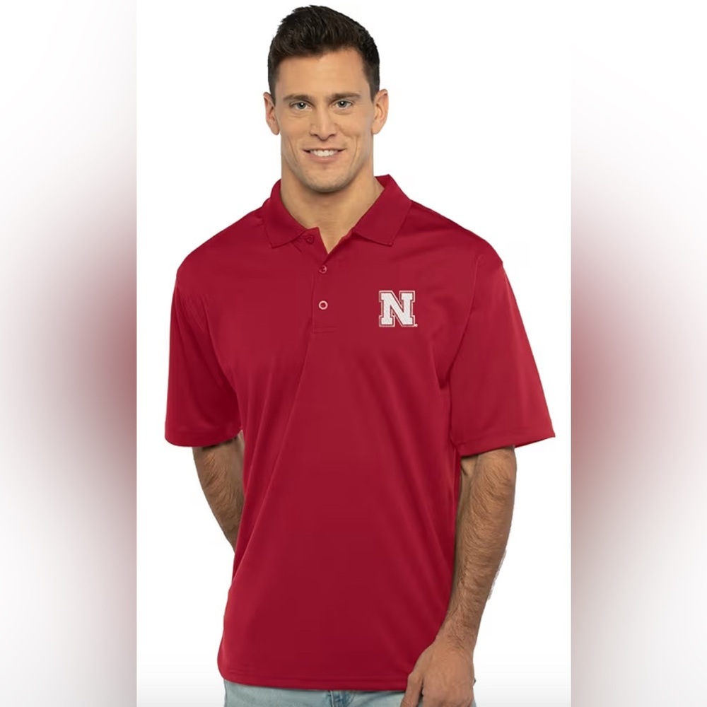 Nebraska Polo Shirt 
College logo unisex 3XL
Official college license merch